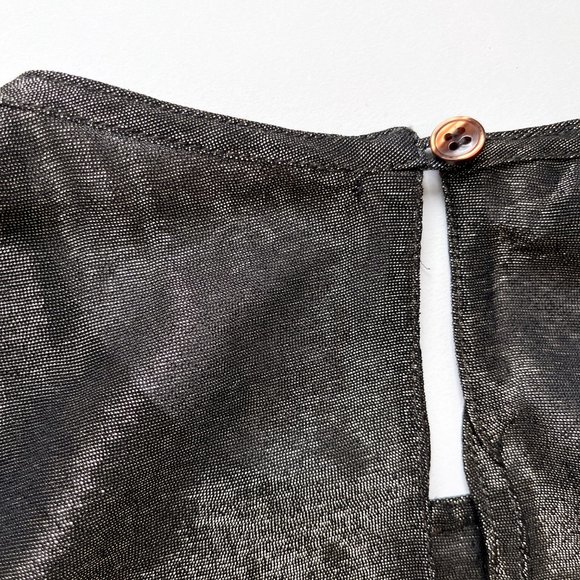 Michael Kors Vintage Gold Tank Top Blouse - Picture 5 of 11